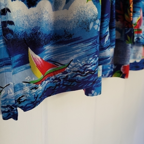 Polo Ralph Lauren Hawaiian Button Down Shirt XL - Picture 5 of 10